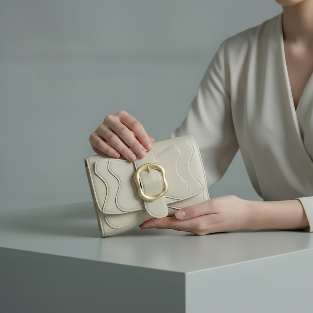 Elisse Wallet - Bone